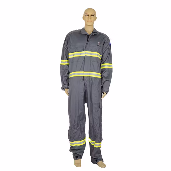 100% Cotton Fr Safety Clothing Flame Retardant Clothing for Industrial Uses