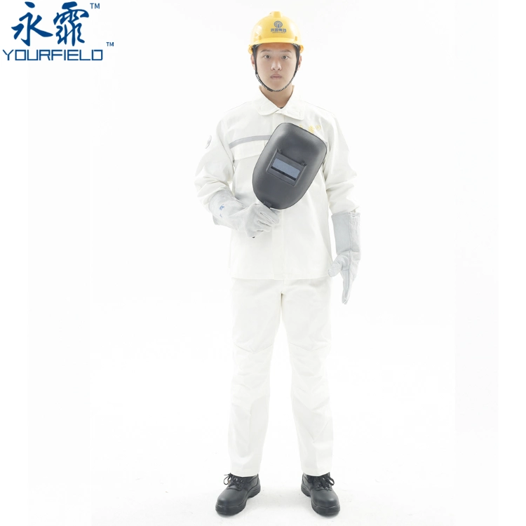 100% Cotton Fr Safety Clothing Flame Retardant Clothing for Industrial Uses