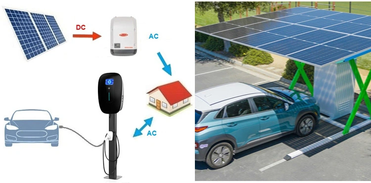 CE RoHS Passed 7kw 11kw 22kw with Smart Ocpp APP Control EV AC Charger with Dlb Function From China Supplier