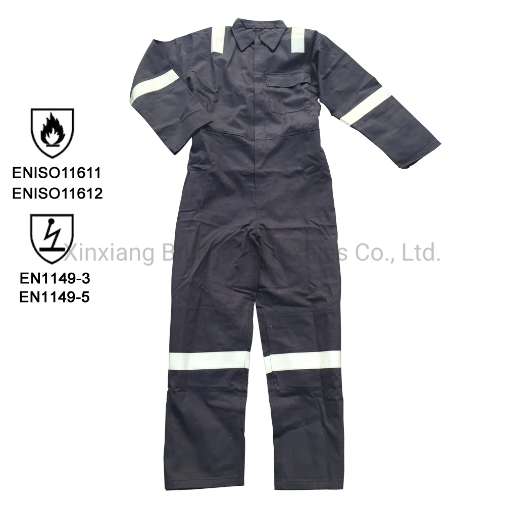 Nomex Fr Working Uniforms Firefighter Protective Coverall Suit