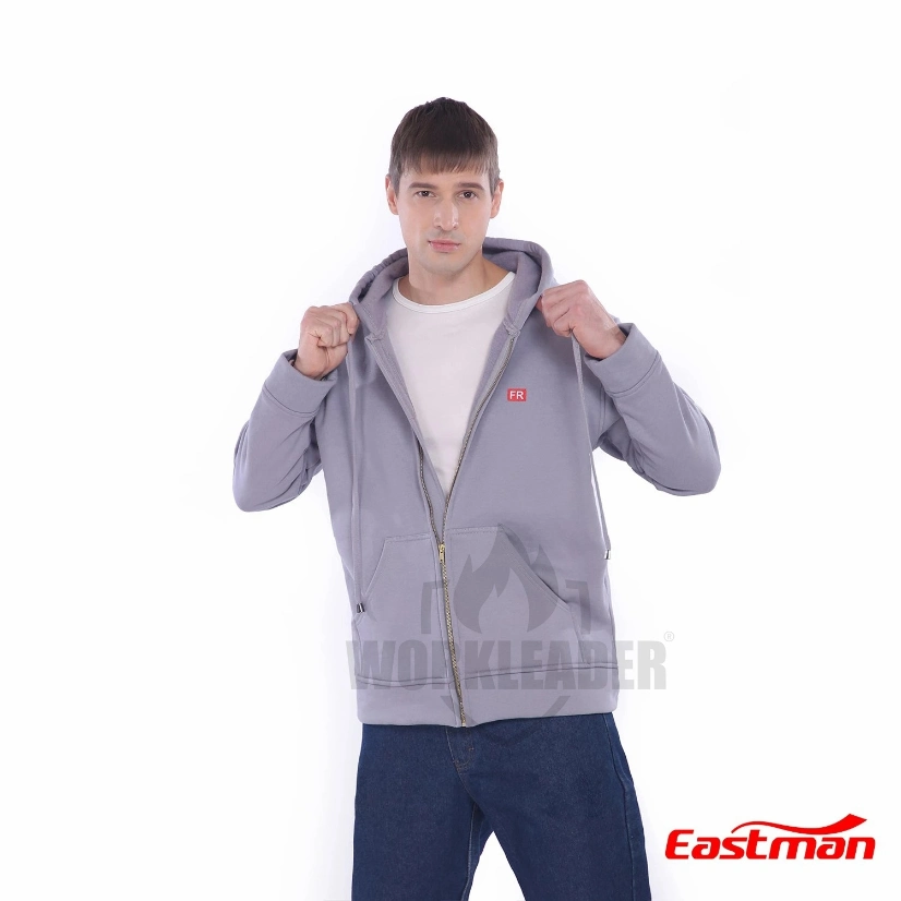 Arc Flash Flame Resistant (FR) Knitted Fleece Mens Work Sweatshirt &amp; Hoodie