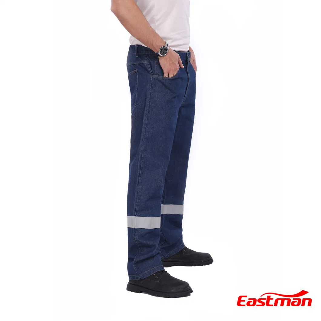 Direct Manufacturer OEM Safety Protective Hi-Vis Reflective Workwear Work Jeans
