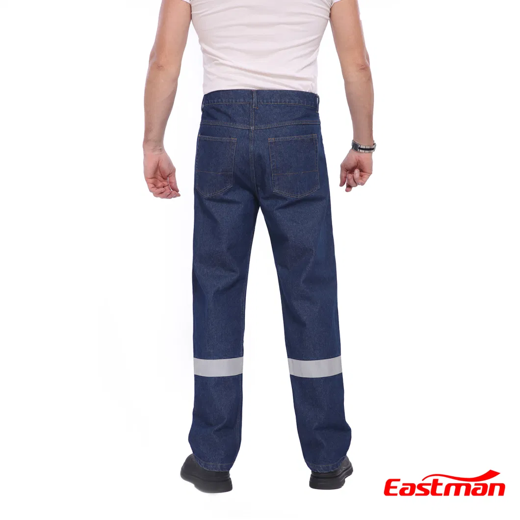 Direct Manufacturer OEM Safety Protective Hi-Vis Reflective Workwear Work Jeans