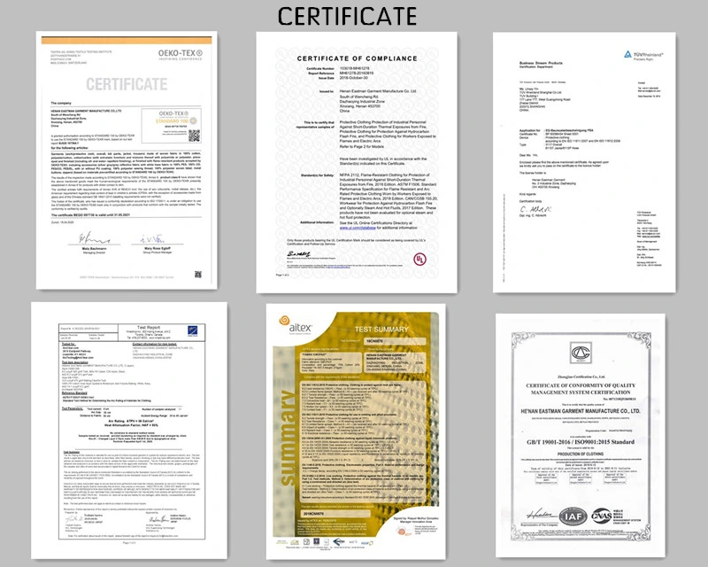 UL Certificated Nfpa2112 Hi-Vis Orange 100%Cotton 12oz Fr Hoodie