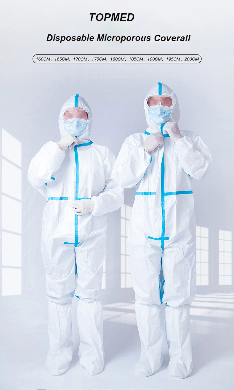 Disposable Exposure Suit, Disposable Overall, Disposable Coverall