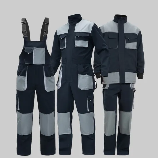 High Quality Safety Workwear Multi Pockets Work Clothes Men Coveralls 