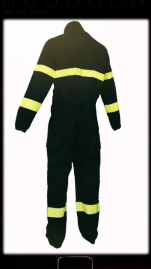 100% Fireproof Materials Fire Resistance Fr Safety Coverall Suit
