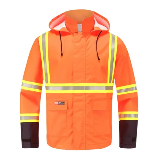 OEM Fire Resistant Safety Hi Vis Fr Flame Retardant Reflective Jacket 
