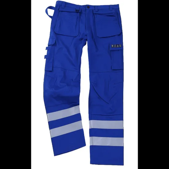 High Visibility Reflective Flame Retardant Workwear Durable Safety Fr Pants 