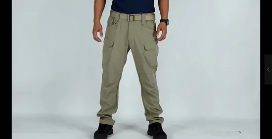Multi Functional Waterproof Tactical Cargo Pants Work Hiking Training Acu Uniform Pants Outdoor Overalls 