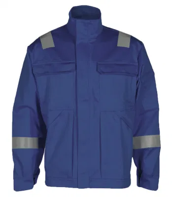 Cotton Flame Retardant Jacket with Fr Fabric for Oil&Gas