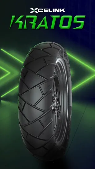 Taiwan Technology Dual Function Tubeless Motorcycle Tyre Tire with High Mileage ISO9001/DOT 150/70