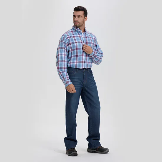 Customized Fire Resistant Work Trousers Pant Safety Fr Flame Resistant Jeans Mens Work Pants 